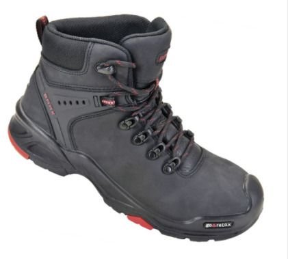 Baak Brooklyn Stiefel S3 SRC HRO, schwarz/rot