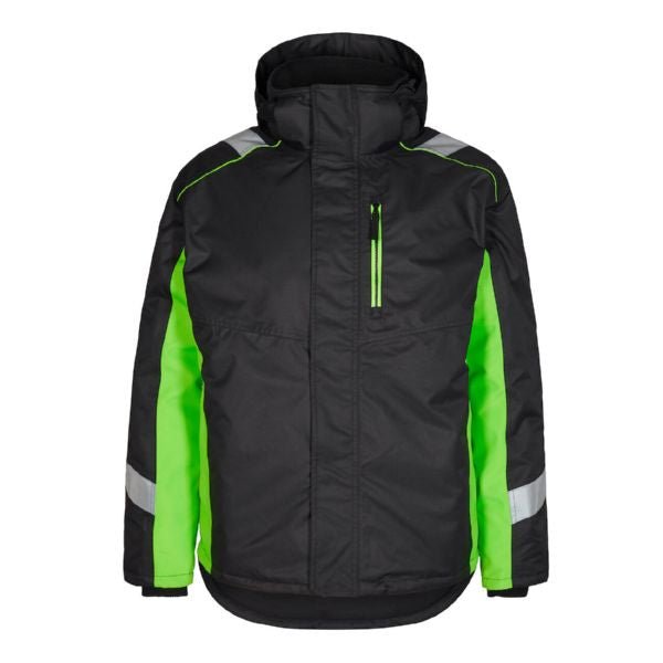 Cargo Winterjacke Blue Ink/Gelb – Ideale Jacke für kalte Arbeitstage - Bayerwald Arbeitsschutz