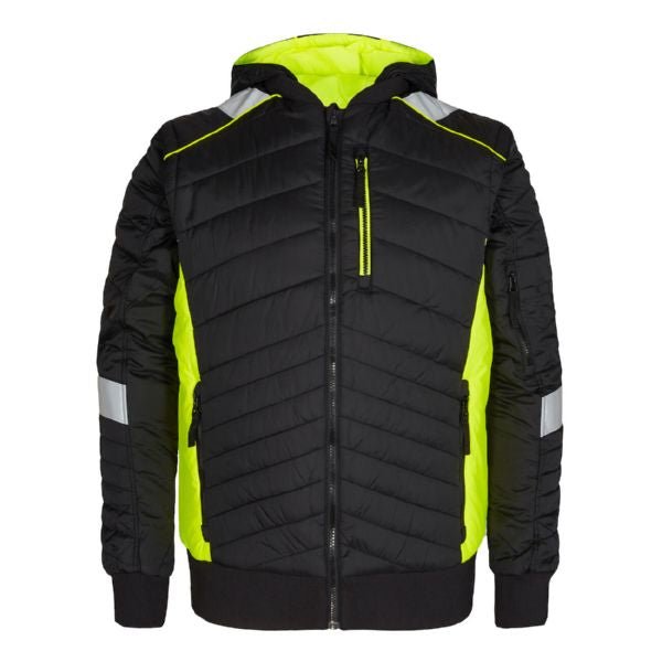 F. Engel Cargo Jacke Blue Ink/Gelb – Robuste Arbeitsjacke - Bayerwald Arbeitsschutz