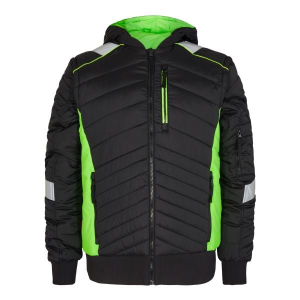 F. Engel Cargo Jacke Blue Ink/Gelb – Robuste Arbeitsjacke - Bayerwald Arbeitsschutz