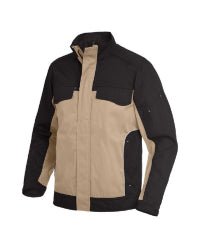 FHB original, ERNST Arbeitsjacke, beige-schwarz – SALE - Bayerwald Arbeitsschutz