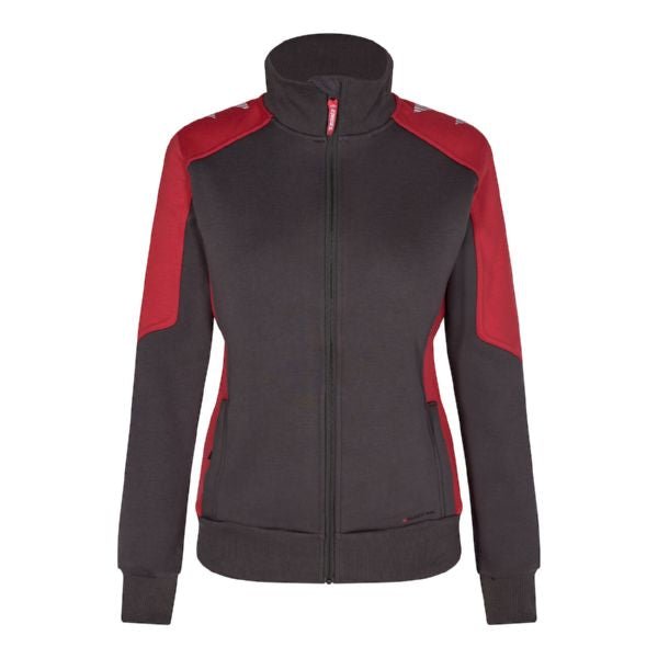 Galaxy Damen - Cardigan Schwarz/Anthrazit Grau – Stylische Arbeitskleidung - Bayerwald Arbeitsschutz
