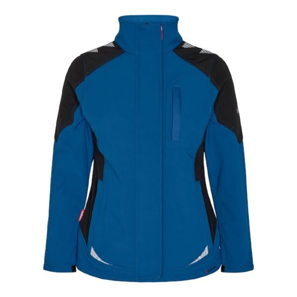 Galaxy Damen - Softshell - Jacke Schwarz/Anthrazit – wetterfest und stylish - Bayerwald Arbeitsschutz