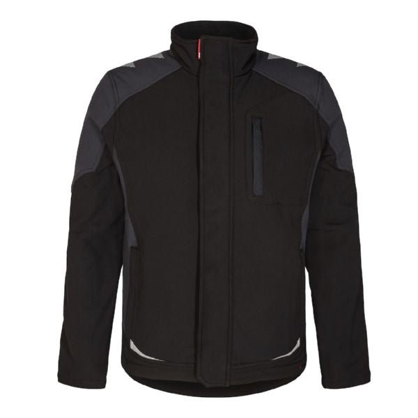 Galaxy Softshell - Jacke Grün/Schwarz – Idealer Schutz bei Wind & Wetter - Bayerwald Arbeitsschutz