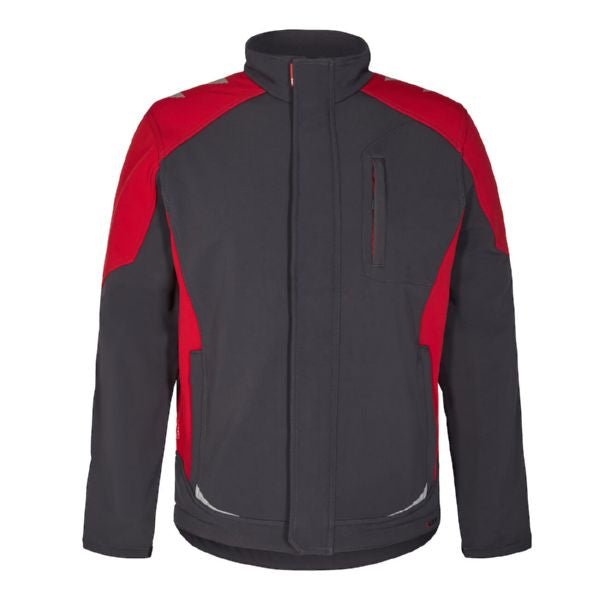 Galaxy Softshell - Jacke Grün/Schwarz – Idealer Schutz bei Wind & Wetter - Bayerwald Arbeitsschutz