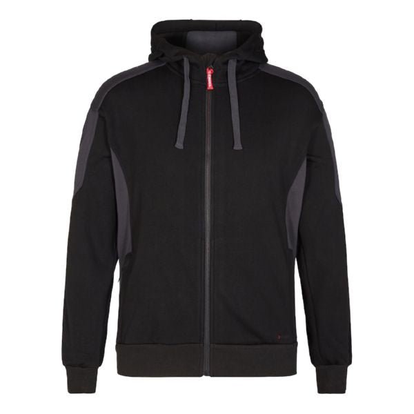 Galaxy Sweat Cardigan Grün/Schwarz – Bequeme Arbeitskleidung - Bayerwald Arbeitsschutz