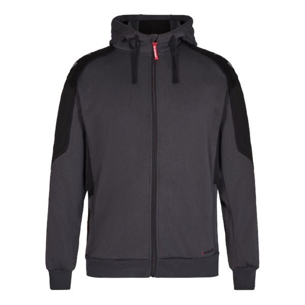 Galaxy Sweat Cardigan Grün/Schwarz – Bequeme Arbeitskleidung - Bayerwald Arbeitsschutz