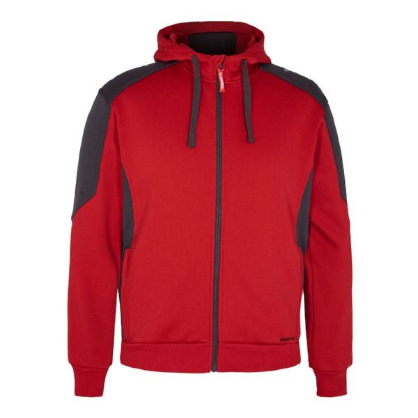 Galaxy Sweat Cardigan Grün/Schwarz – Bequeme Arbeitskleidung - Bayerwald Arbeitsschutz