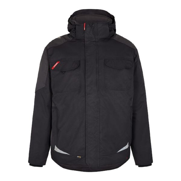 Galaxy Winterjacke Grün/Schwarz – Wetterfeste Arbeitsjacke - Bayerwald Arbeitsschutz