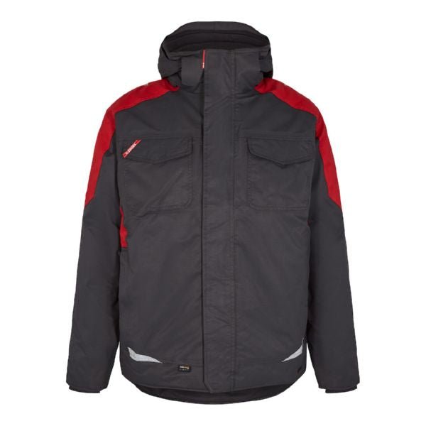 Galaxy Winterjacke Grün/Schwarz – Wetterfeste Arbeitsjacke - Bayerwald Arbeitsschutz