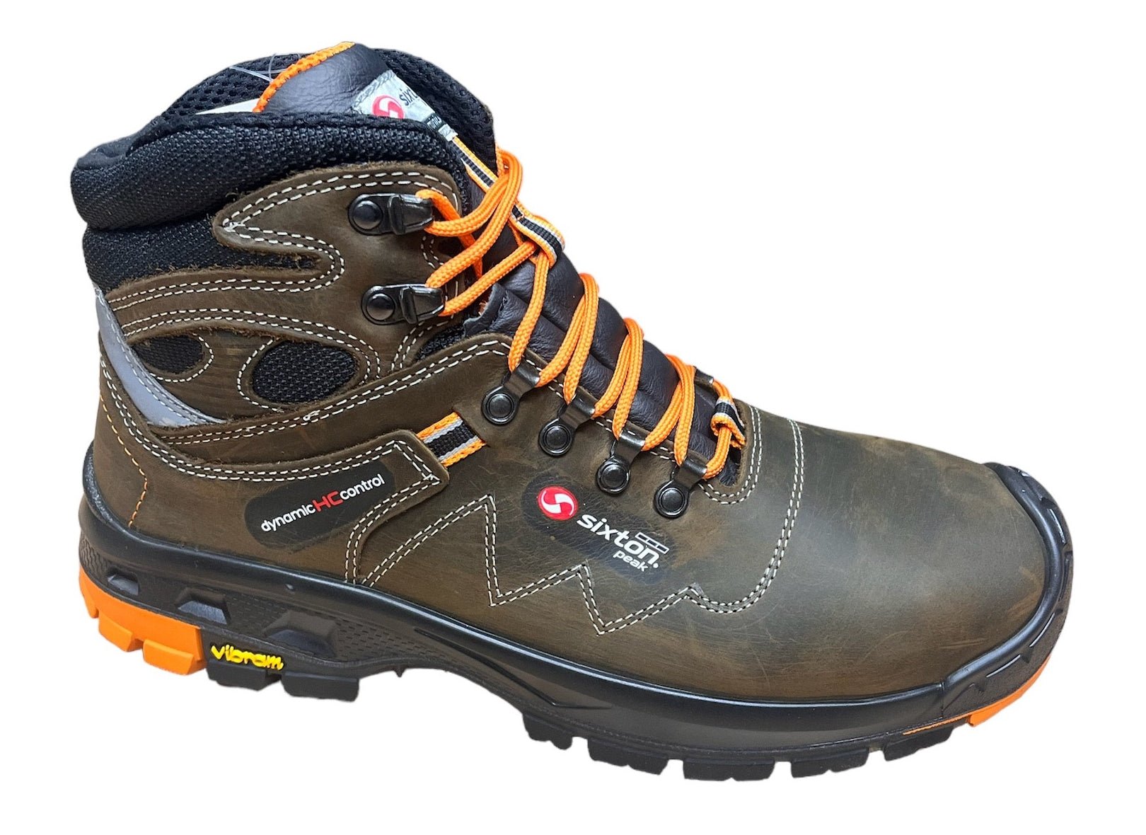 Maspica S3 Sicherheitsschuh Tonale Braun - Orange – Optimaler Schutz - Bayerwald Arbeitsschutz