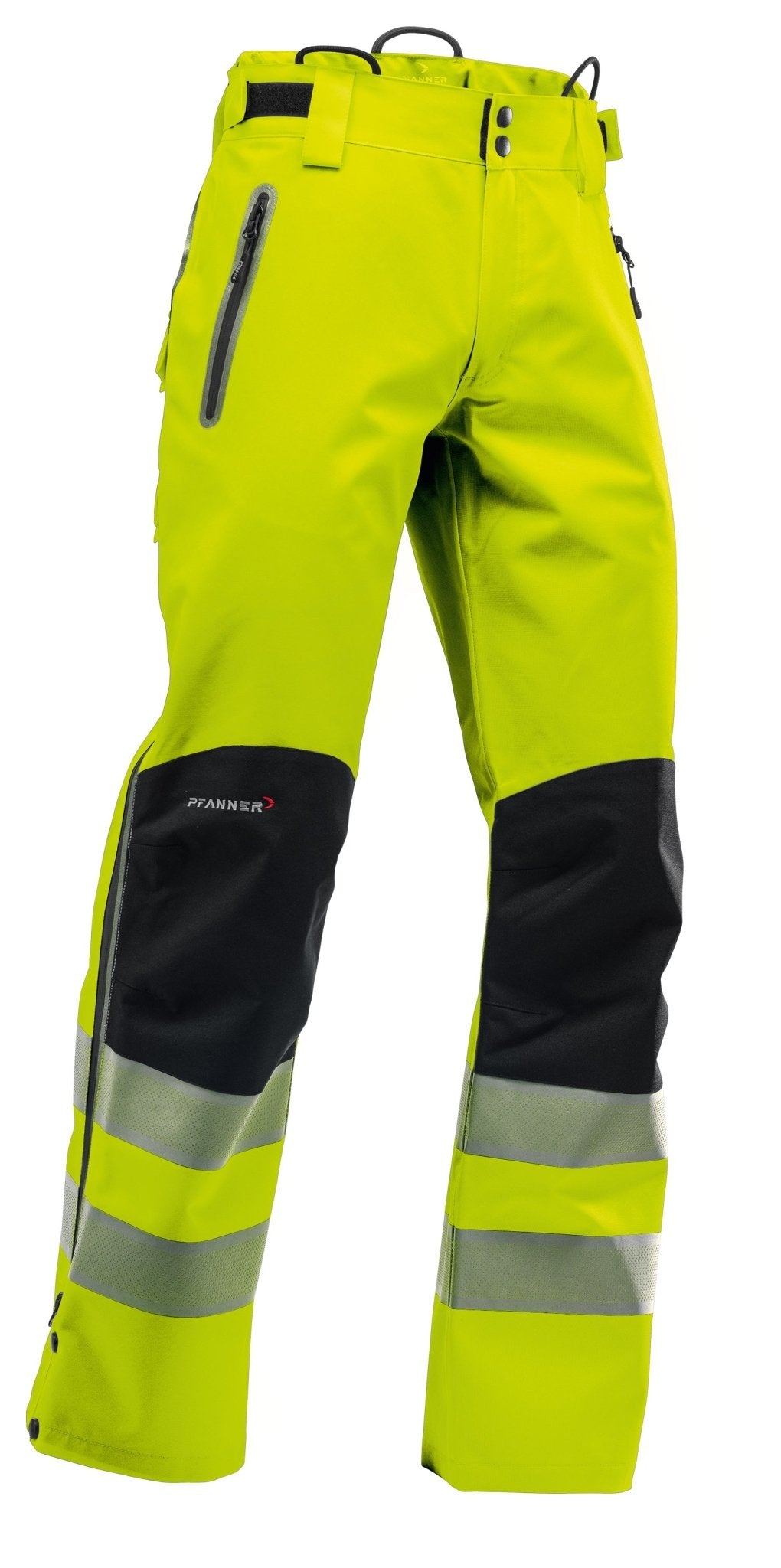 Nanoshield© Regenhose EVO Neongelb – Sichtbar und Wetterfest - Bayerwald Arbeitsschutz