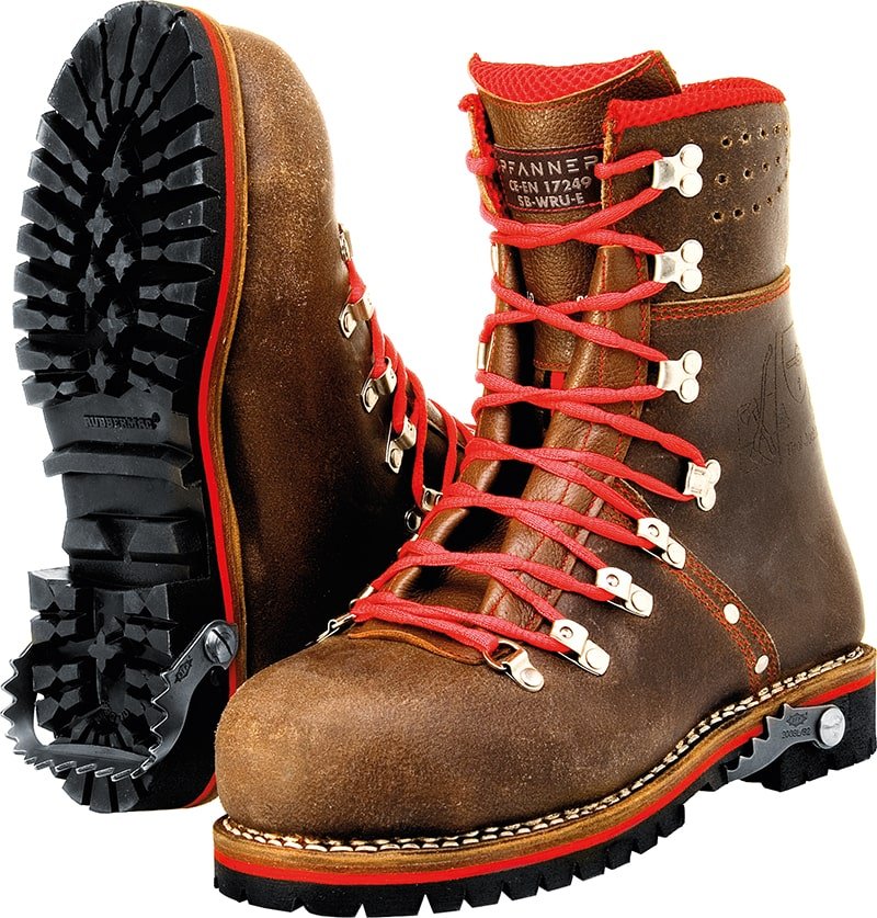 PFANNER® Juchten Klappgriff – Robuster Forstschutzschuh für Profis - Bayerwald Arbeitsschutz