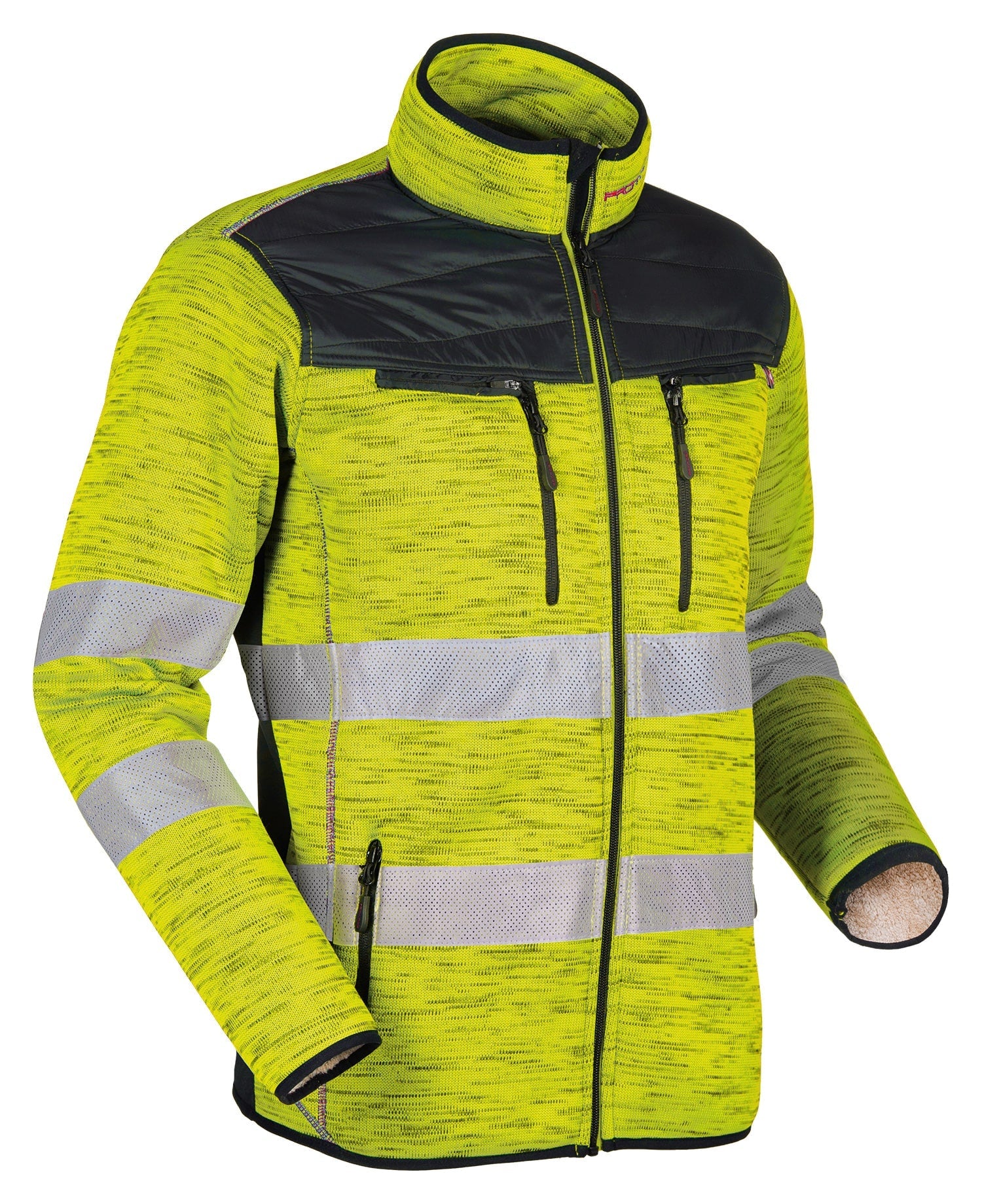 Protos© Inuit Teddy Jacke - Neon Gelb für besten Kälteschutz - Bayerwald Arbeitsschutz