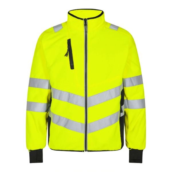 Safety Fleece Jacke Orange/Grün – Sichtbarkeit bei der Arbeit - Bayerwald Arbeitsschutz