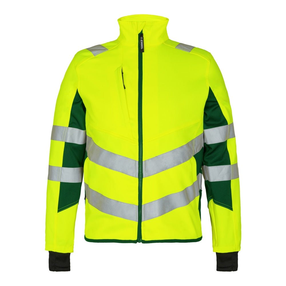 Safety Jacke Orange/Grün – Sichtbar & sicher bei der Arbeit - Bayerwald Arbeitsschutz