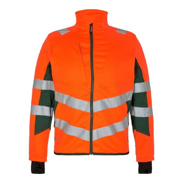 Safety Jacke Orange/Grün – Sichtbar & sicher bei der Arbeit - Bayerwald Arbeitsschutz