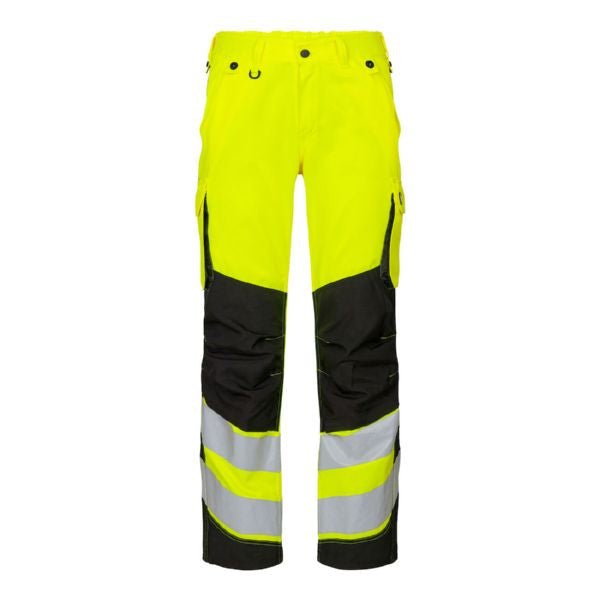 Safety Light Damenhose Orange/Grün – Hochsichtbare Arbeitsschutzhose - Bayerwald Arbeitsschutz