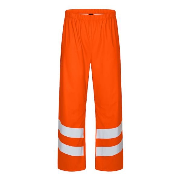 Safety Regenhose Hi - vis Orange – Sichtbarer Schutz für Profis - Bayerwald Arbeitsschutz