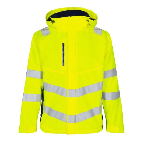 Safety Shell Jacke Orange/Grün – Sichtbarkeit für Profis - Bayerwald Arbeitsschutz