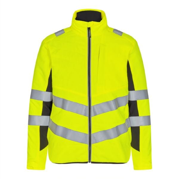 Safety Steppjacke Orange/Grün – Sichtbarkeit und Sicherheit - Bayerwald Arbeitsschutz