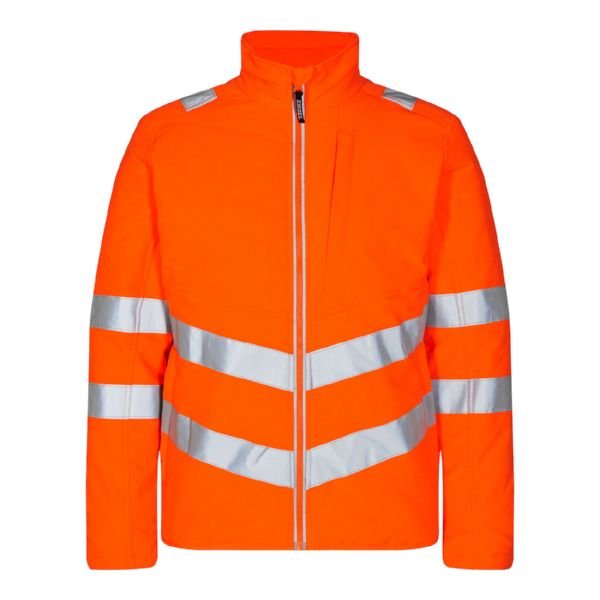 Safety Steppjacke Orange/Grün – Sichtbarkeit und Sicherheit - Bayerwald Arbeitsschutz