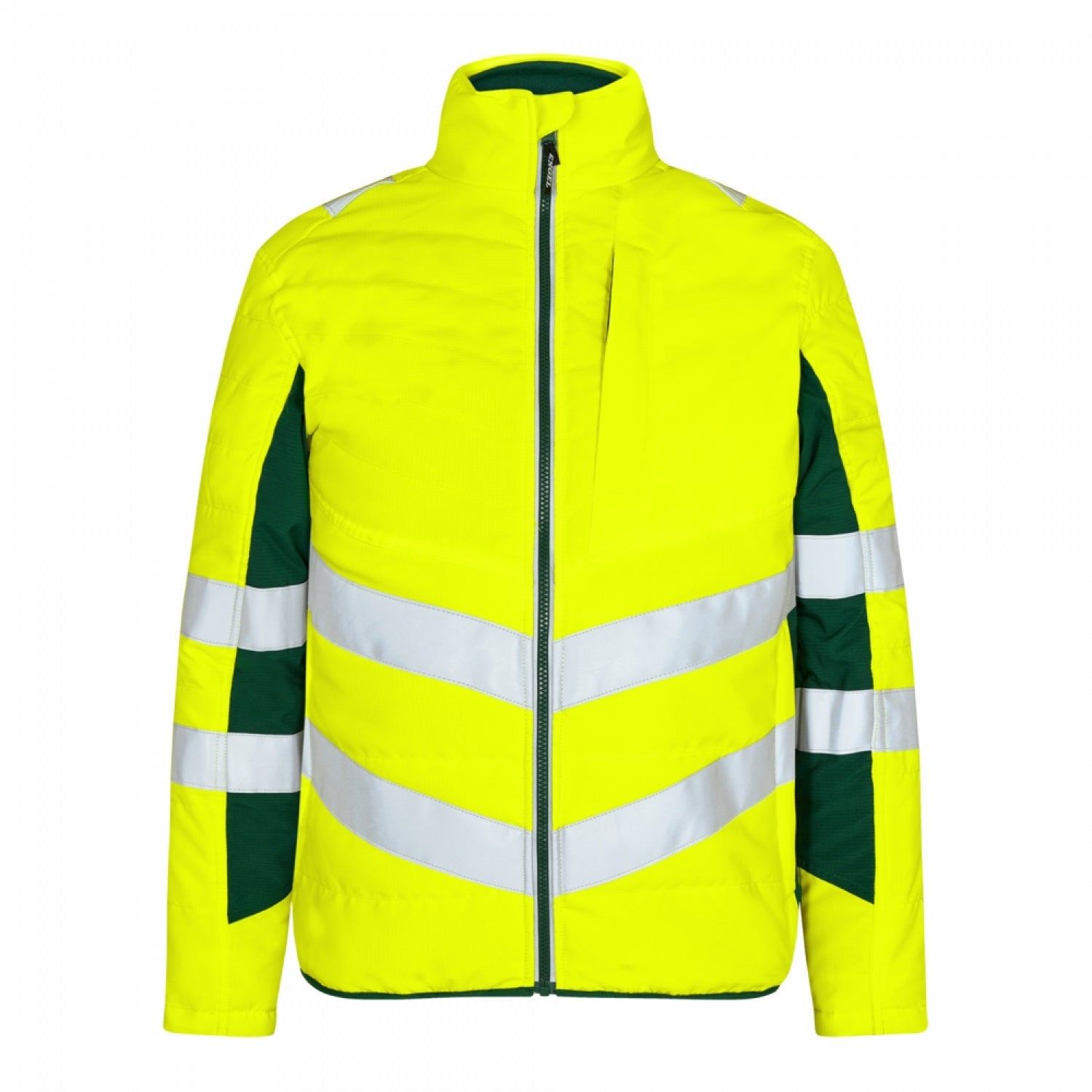 Safety Steppjacke Orange/Grün – Sichtbarkeit und Sicherheit - Bayerwald Arbeitsschutz