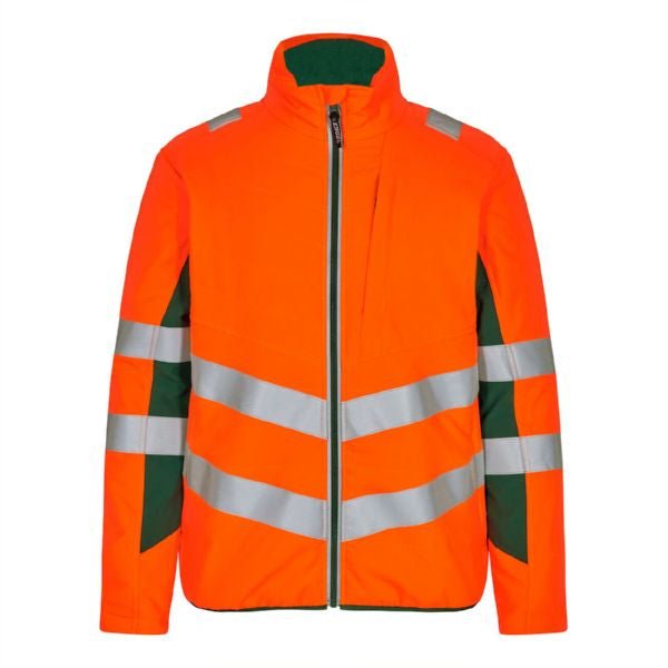 Safety Steppjacke Orange/Grün – Sichtbarkeit und Sicherheit - Bayerwald Arbeitsschutz