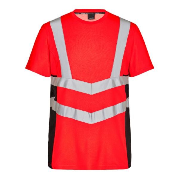 Safety T-Shirt Orange/Grün – Sichtbarkeit für Arbeitssicherheit - Bayerwald Arbeitsschutz