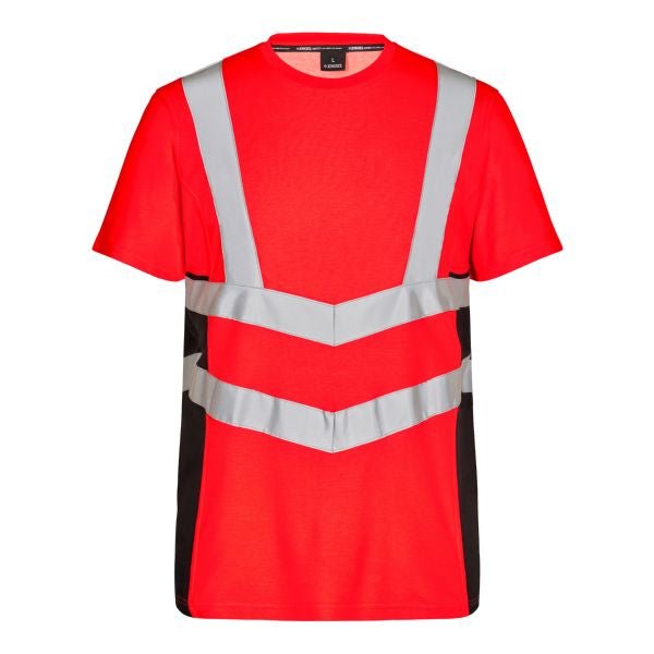 Safety T-Shirt Orange/Grün – Sichtbarkeit für Arbeitssicherheit - Bayerwald Arbeitsschutz