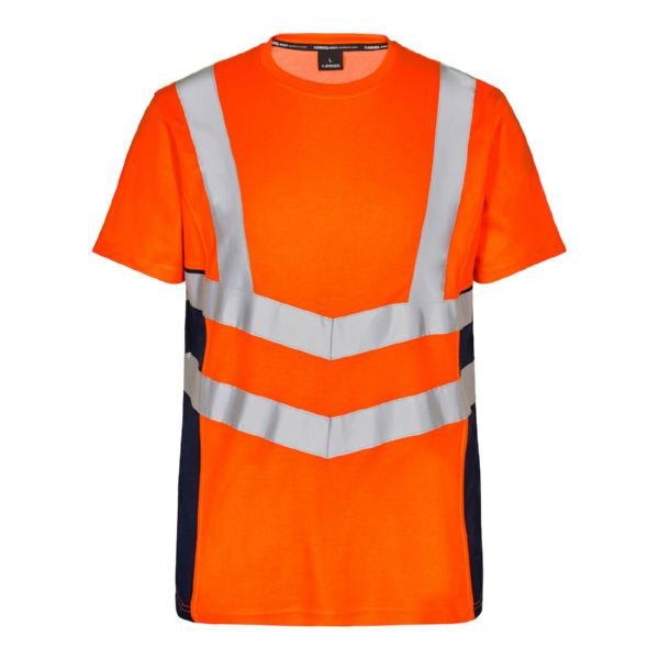Safety T-Shirt Orange/Grün – Sichtbarkeit für Arbeitssicherheit - Bayerwald Arbeitsschutz