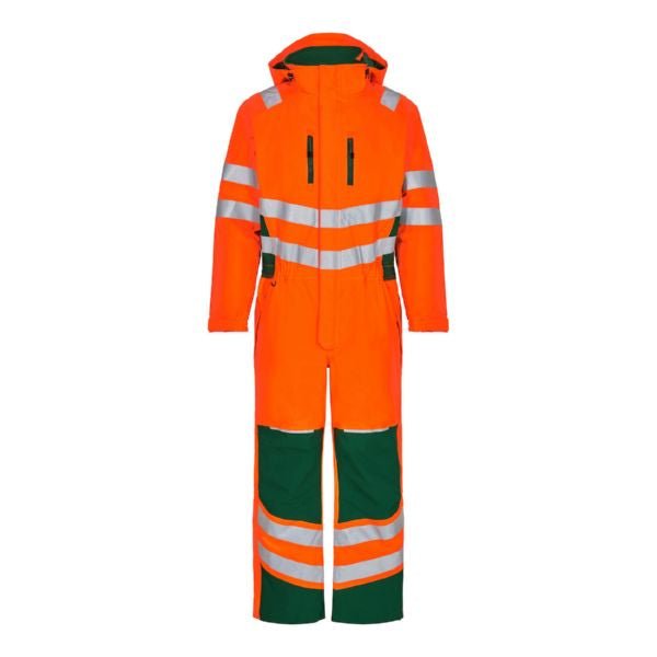 Safety Winteroverall Orange/Grün – Optimaler Schutz im Winter - Bayerwald Arbeitsschutz