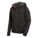FHB JÖRG Sweater-Jacke mit Kapuze und Webpelz