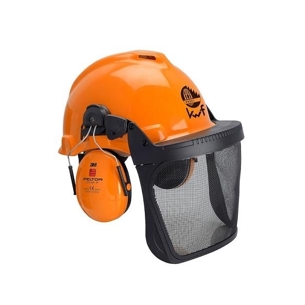 *Forsthelm-Kombination Peltor*, Gr. OS, orange