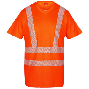 Warnschutz T-Shirt gelb oder orange Shirt Warn kurzarm Warnshirt SAFESTYLE® NEU 